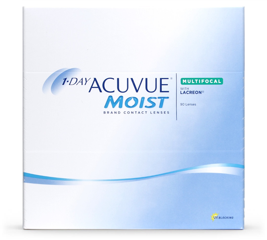 1 DAY ACUVUE MOIST MULTIFOCAL - Boîte de 90