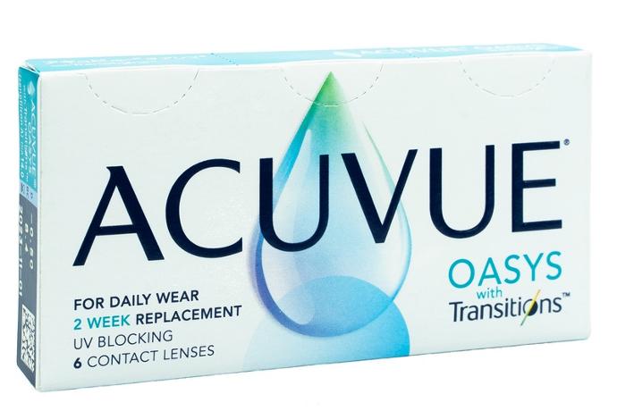 ACUVUE OASYS with TRANSITIONS ™ - Boîte de 6
