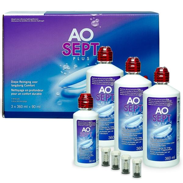 AOSEPT PLUS - 3 x360 mL