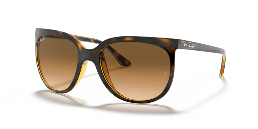 0RB4126 (6430B1-STRIPED GREY HAVANA)